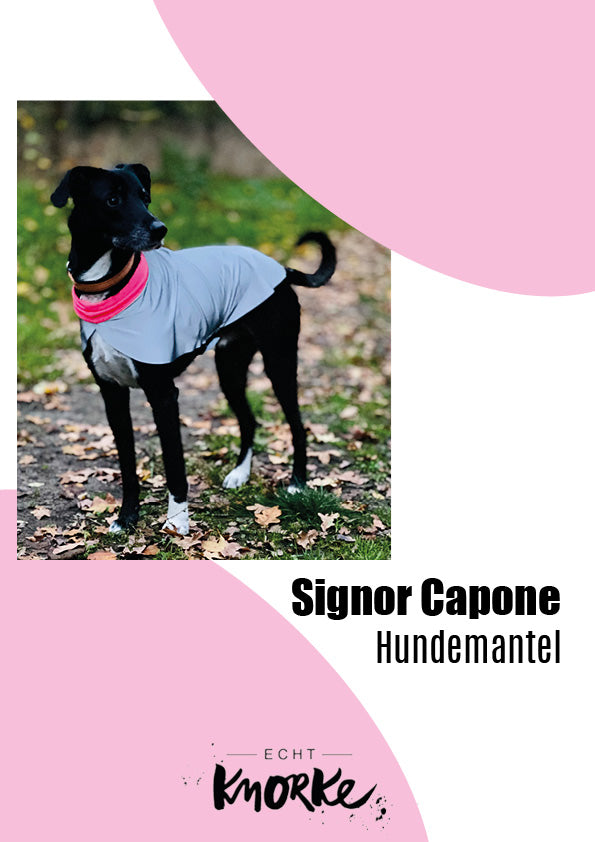 Hundemantel Signor Capone | Schnittmuster