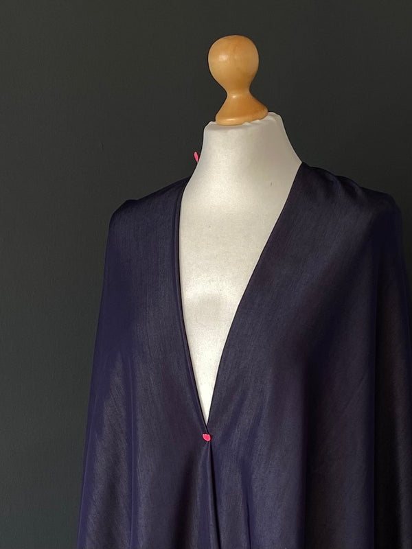 ZACKIGE ZARA Tunika - Chambray Jeans - DUNKELBLAU | Materialpaket