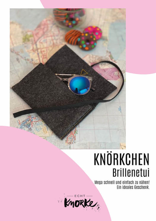 Knörkchen - Brillenetui  | Schnittmuster