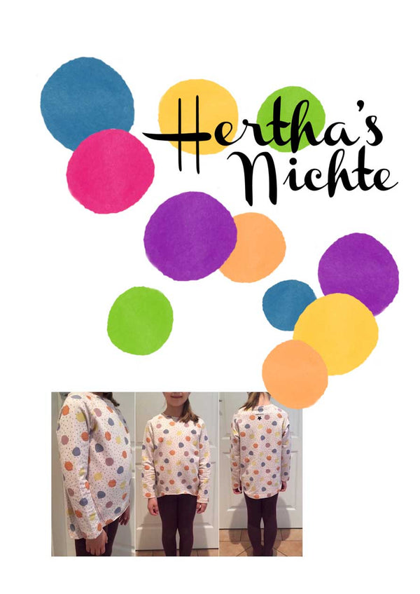 Hertha’s Nichte – das Wohlfühl-Shirt für Kinder | Schnittmuster